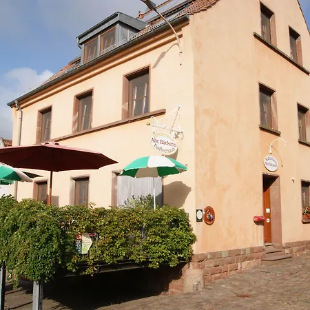 Gaestehaus 'alte Baeckerei' Kaffeehaus بيت ضيافة Großbundenbach