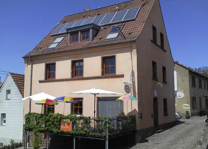 Gaestehaus 'alte Baeckerei' Kaffeehaus Casa de hóspedes