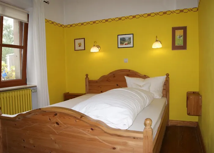 Gaestehaus 'alte Baeckerei' Kaffeehaus Casa de hóspedes